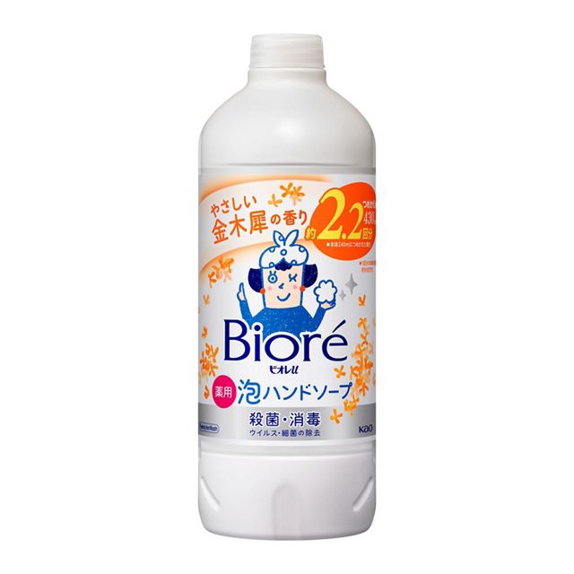 ビオレｕ　泡ハンドソープ　金木犀　つめかえ用　４３０ｍｌ
