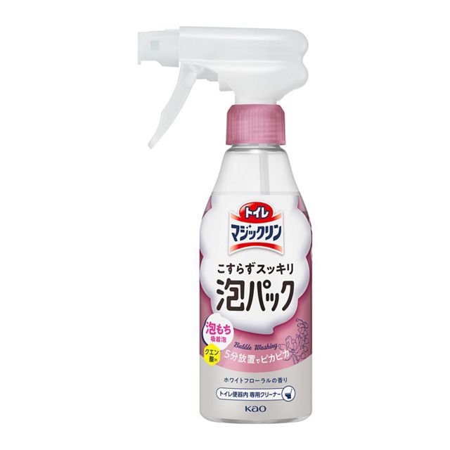 トイレマジックリン　こすらずスッキリ泡パック　フローラル　３００ｍｌ