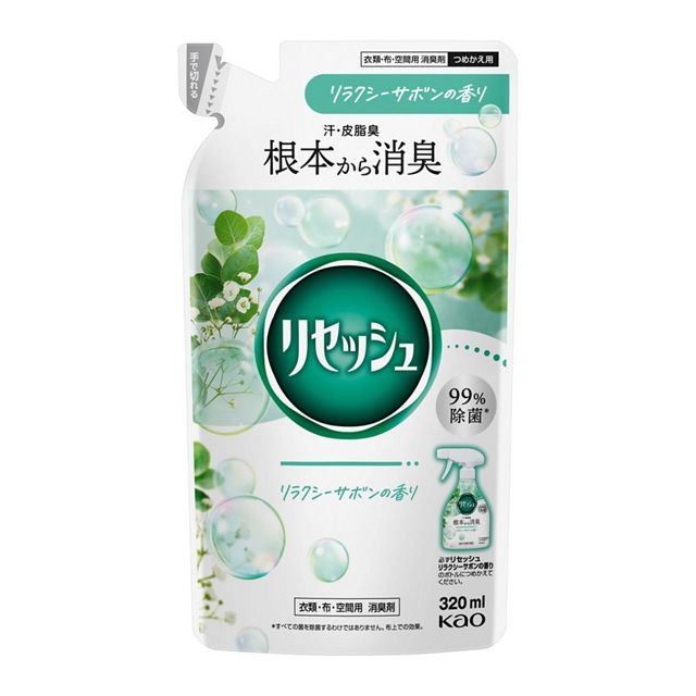 リセッシュ除菌ＥＸ　リラクシーサボンの香り　つめかえ用　３２０ｍｌ