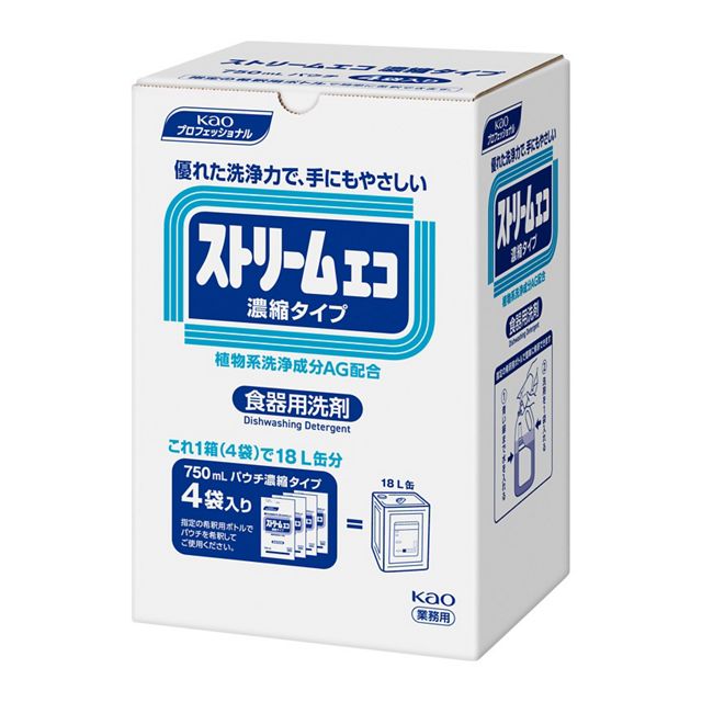 ストリーム　エコ濃縮タイプ　７５０ｍｌ×４袋