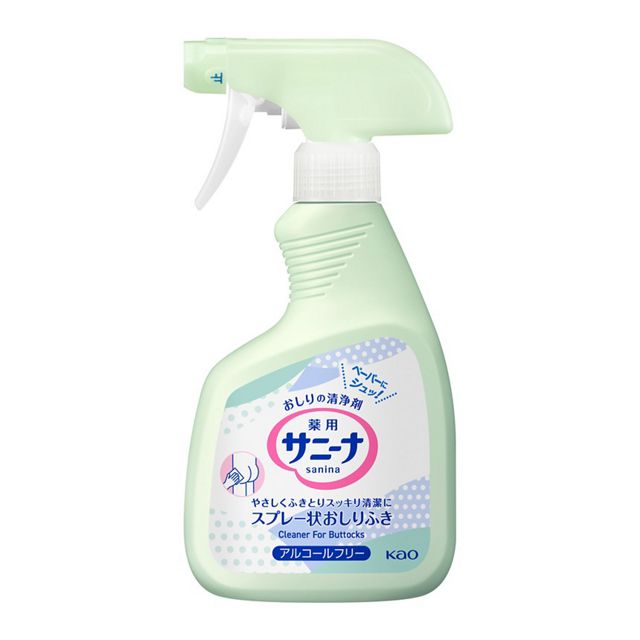 サニーナ薬用スプレー状おしりふき４００ｍｌ