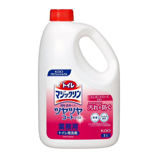 トイレマジックリン消臭・洗浄スプレーツヤツヤコートプラスエレガントローズの香り２Ｌ