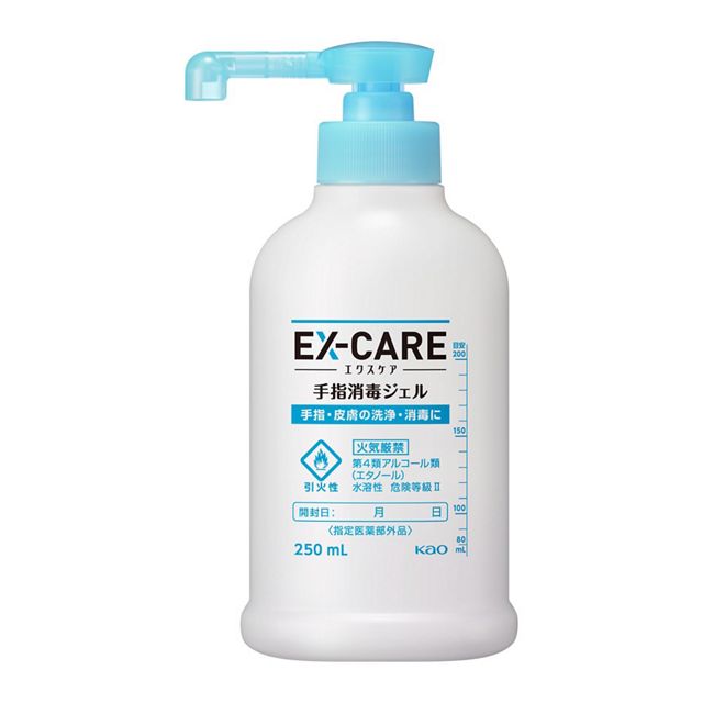 ＥＸ－ＣＡＲＥ手指消毒ジェル２５０ｍｌ