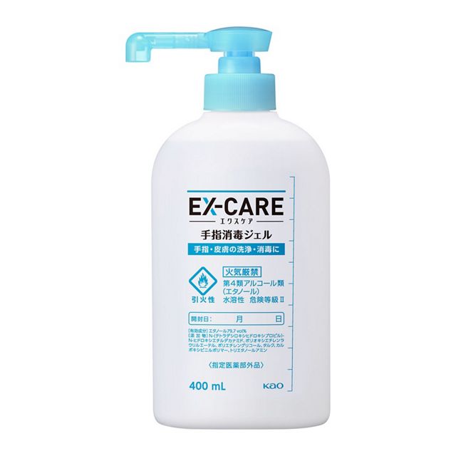 ＥＸ－ＣＡＲＥ手指消毒ジェル４００ｍｌ