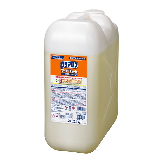 クリアロンワイドフォームハード汚れタイプ２０Ｌ【劇物】