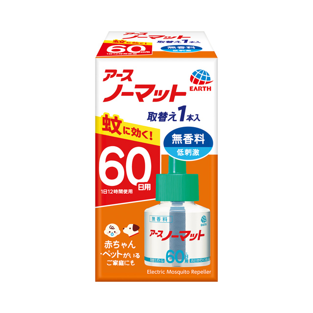 アースノーマット　取替えボトル６０日用　無香料　１本入