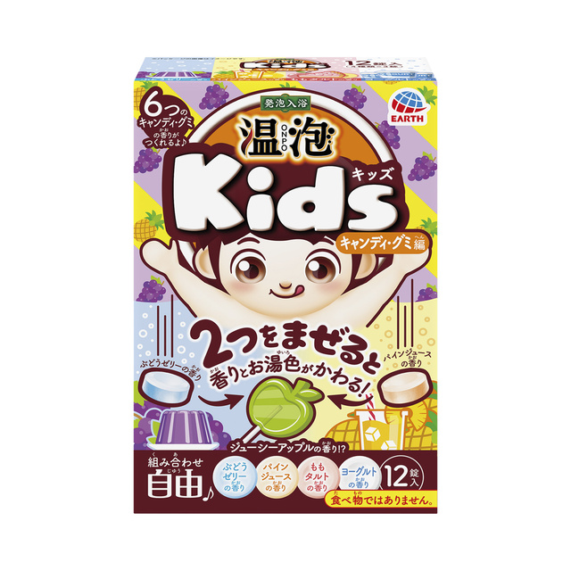 温泡　ＯＮＰＯ　Ｋｉｄｓ　キャンディ・グミ編　１２錠入
