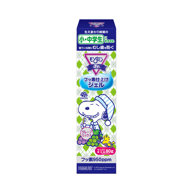 モンダミンＪｒ．　フッ素仕上げジェル　グレープミックス味　８０ｇ