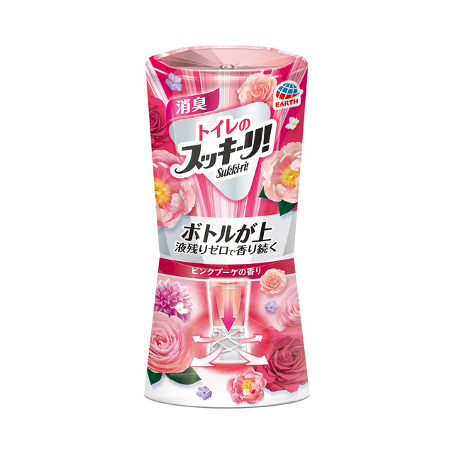 スッキーリ！　トイレ用　華やかなピンクブーケ