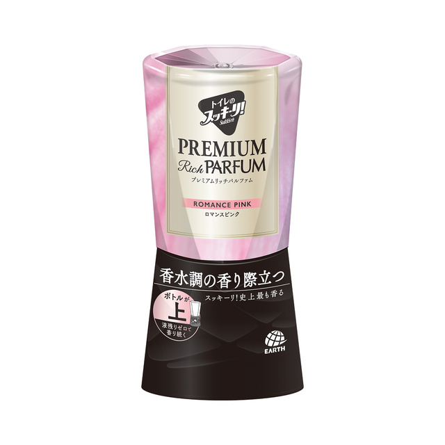 トイレのスッキーリ！　Ｓｕｋｋｉ－ｒｉ！　プレミアムリッチパルファム　ロマンスピンク