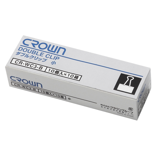 クラウン　Ｗクリップ　紙箱入　