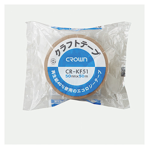 クラウン　ＣＲ－ＫＦ５１　クラウンクラフトテープ５０ｍｍＸ５０ｍ