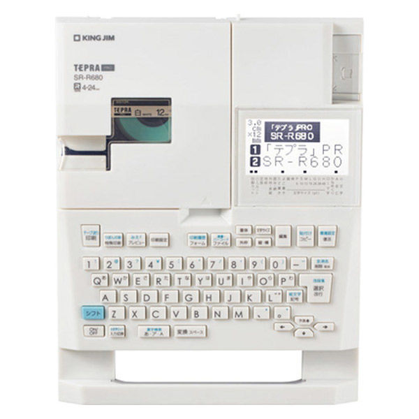 キングジム　ＳＲ－Ｒ６８０　ラベルライタ－「テプラ」ＰＲＯ
