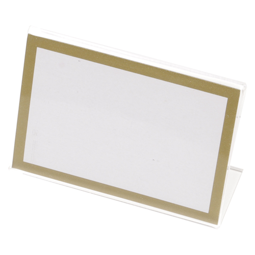 クラウン　Ｌ型カード立アクリル製