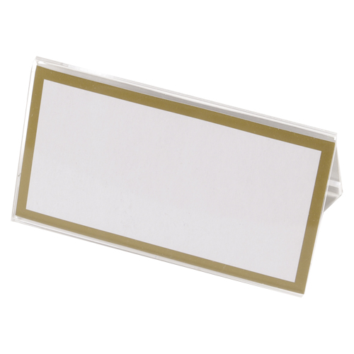 クラウン　Ｖ型カード立アクリル製