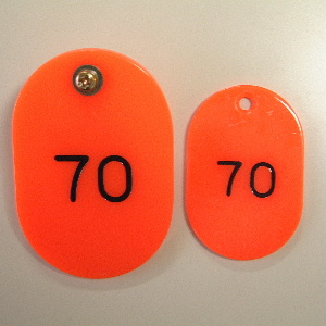 クラウン　ＣＲ－ＯＹ１００－Ｒ　親子札　５１－１００　赤