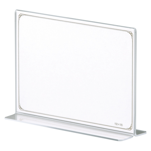 クラウン　Ｔ型メニューアクリル製