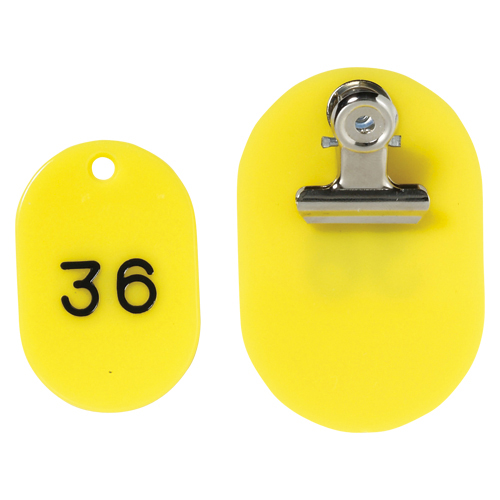 クラウン　ＰＰ親子札２枚組ポリプロピレン番号入連番