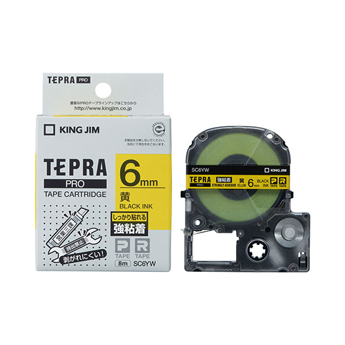 キングジム　テプラＰＲＯテ－プ強粘着タイプ