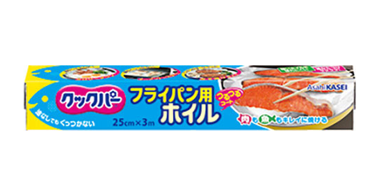クックパ－フライパン用ホイル２５ｃｍ×３ｍ