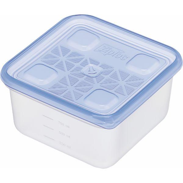 ジップロック業務用コンテナ　正方形 1100ml×10個セット