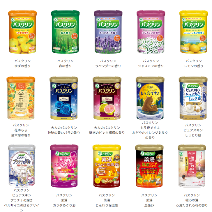 バスクリン　入浴剤　ロングセラー　６００ｇ