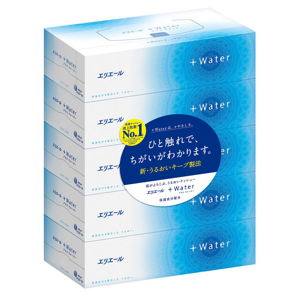 エリエール　＋Ｗａｔｅｒティシュー　１８０Ｗ５Ｐ
