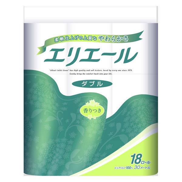 エリエール　トイレットティシュー　１８Ｒ（ダブル）