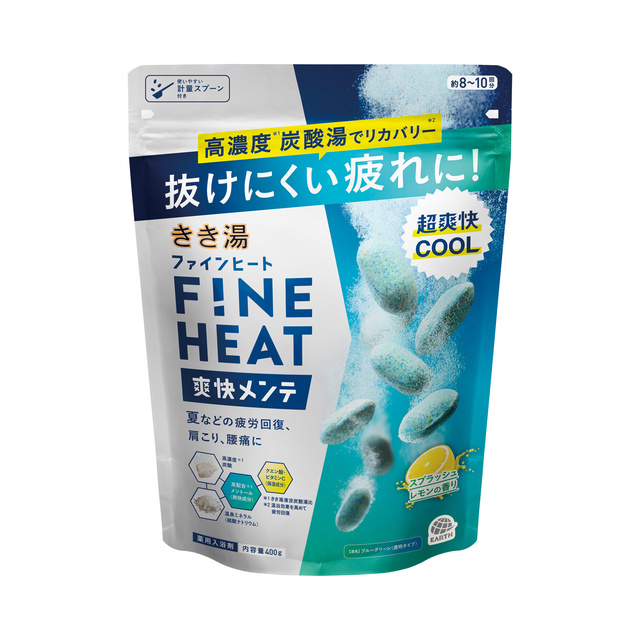 きき湯 ファインヒート 爽快メンテ　４００ｇ