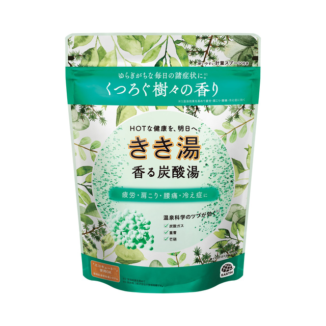 きき湯 香る炭酸湯 樹々の香り ３６０ｇ