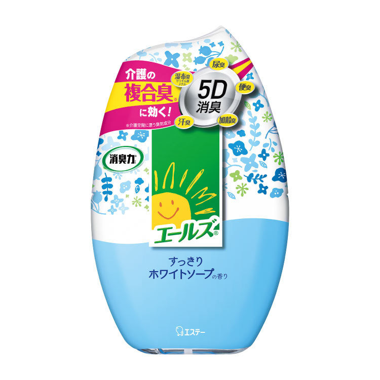 エールズ消臭力すっきりホワイトソープ４００ｍｌ