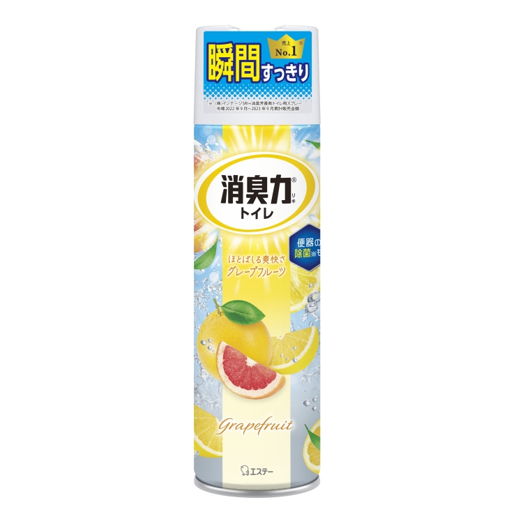 トイレの消臭力スプレー　グレープフルーツ　３６５ｍｌ