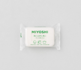 ミヨシ　白いフキン洗い１３５ｇ