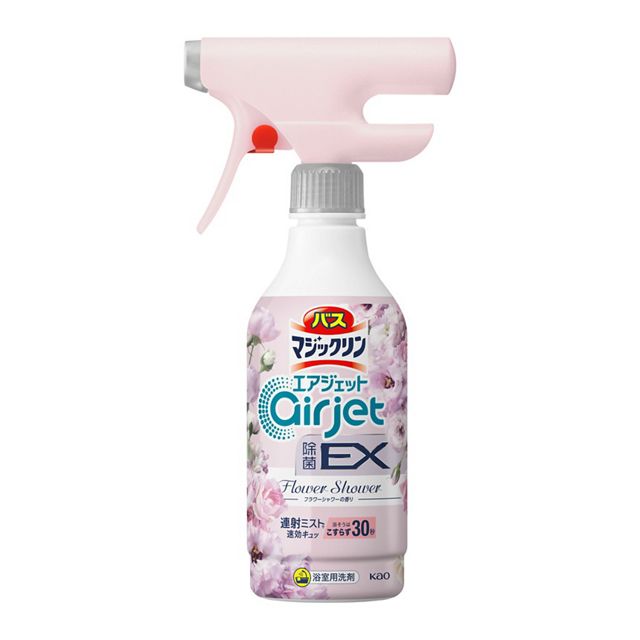 ［2025/4/20　廃止品］バスマジックリン　エアジェット　除菌ＥＸ　フラワーシャワー　本体　４００ｍｌ