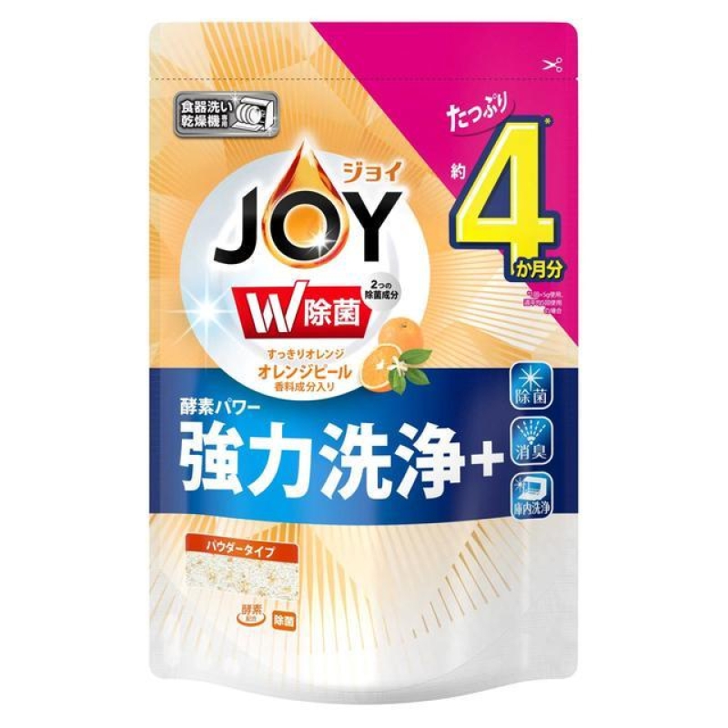 食洗機用ジョイ　オレンジピール成分入り　詰替４９０ｇ