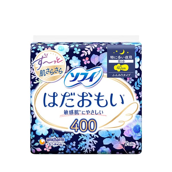 ソフィはだおもい特に多い夜用４００　７枚