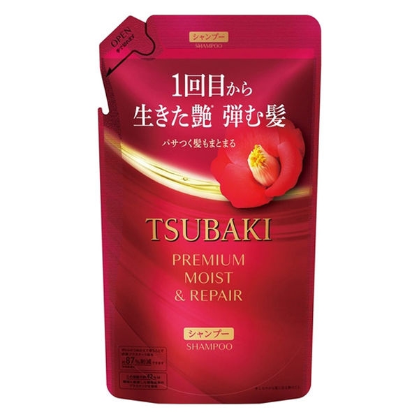 TSUBAKI プレミアム モイスト＆リペア シャンプー 詰替用　３００ｍｌ