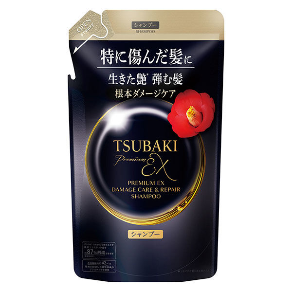 TSUBAKI プレミアムEX ダメージケア＆リペア シャンプー 詰替用　３００ｍｌ