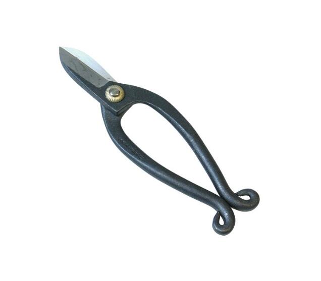 宝長久寛文作　池の坊鋏　鋼付　１６５ｍｍ