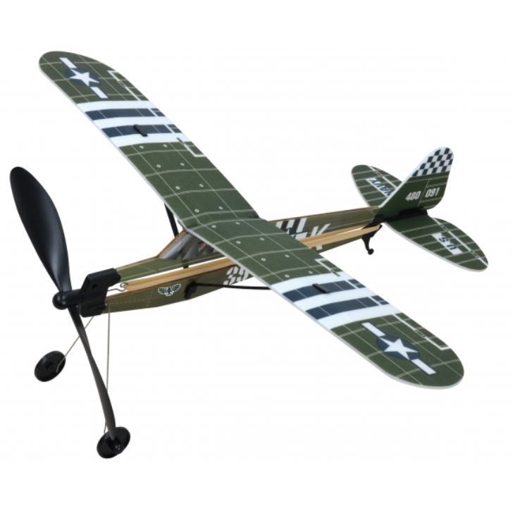 模型飛行機アビエイター　パイパーＪ－３カブ