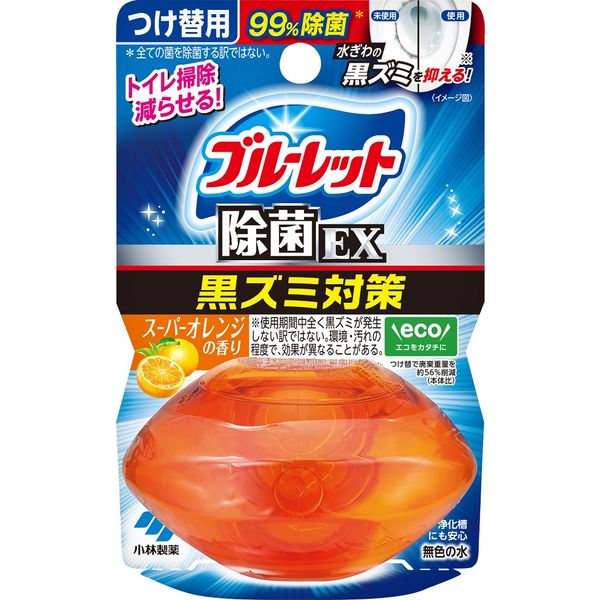 液体ブルーレットおくだけ除菌ＥＸつけ替用　スーパーオレンジ　６７ｍｌ