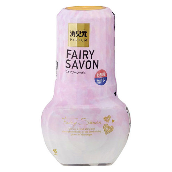 消臭元 パルファム フェアリーシャボン 400mL｜部屋・トイレ兼用 高級芳香消臭剤