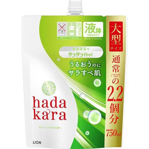 ハダカラサラサラｆｅｅｌボディソープ　つめかえ用　７５０ｍｌ
