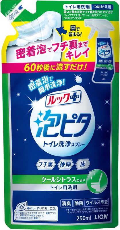 ルック泡ピタトイレ洗浄ＳＰクールシトラス替２５０ｍｌ