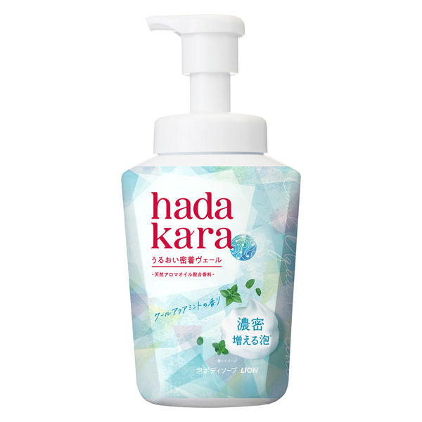 ［7月キャンペーン対象品］ｈａｄａｋａｒａ　モイストボディケアソープ　ひんやりタイプ　本体　５3０ｍｌ