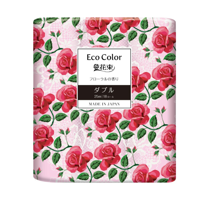 エコカラー花束ピンク　１８Ｒ　ダブル