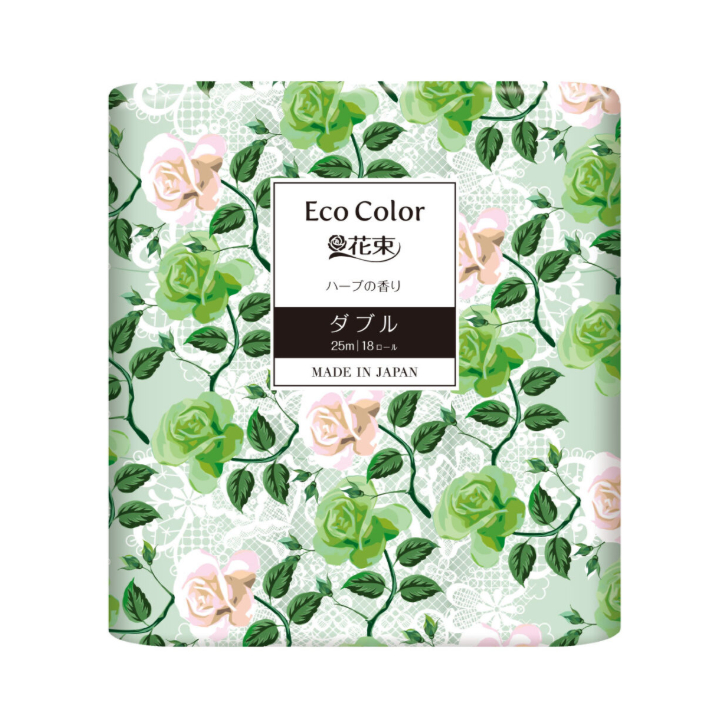 エコカラー花束グリーン１８Ｒ　ダブル