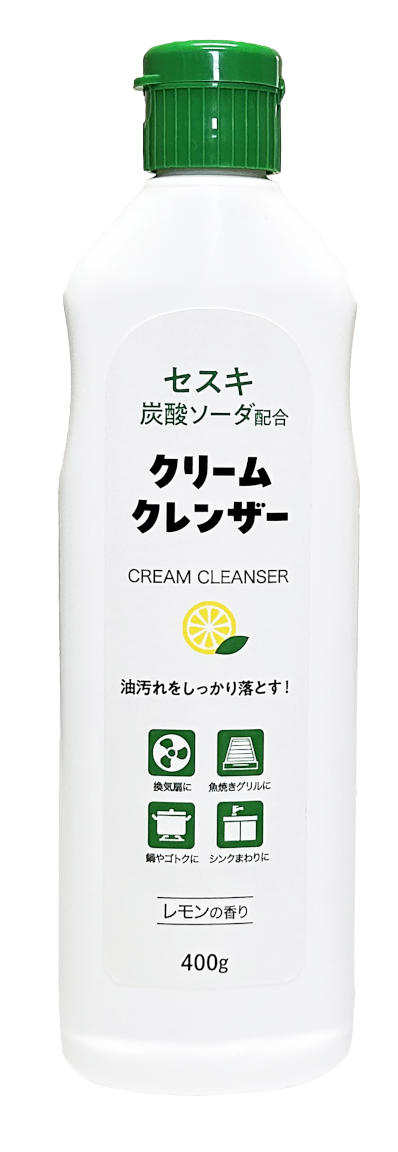 セスキ炭酸配合クリームクレンザーホワイト４００ｇ