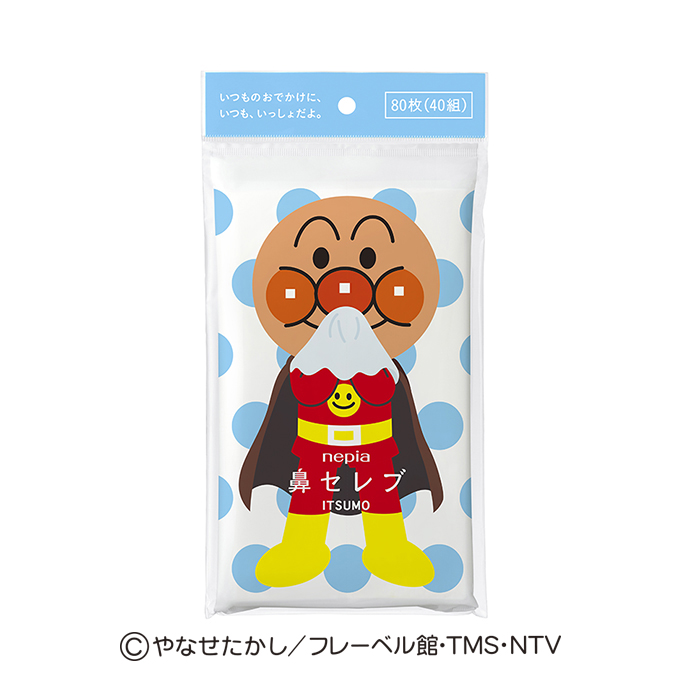 ネピア　アンパンマン鼻セレブＩＴＳＵＭＯ　８０枚