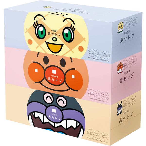 ネピアアンパンマン鼻セレブティッシュ３Ｐ